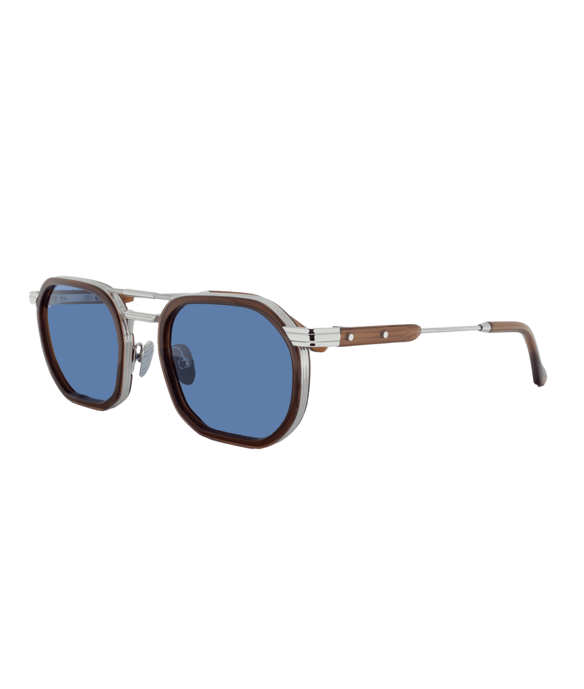 The structured yet minimalist details of the new frame, The Snatch, are inspired by the iconic style of the cult film The Snatch.