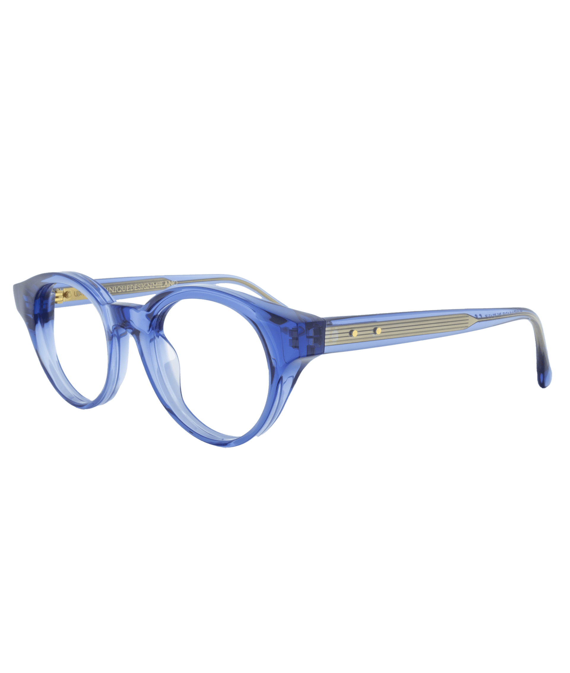 Made from thick acetate with a distinctive retro look, each frame is handcrafted and undergoes 72 stages of meticulous work, taking approximately 40 days to complete.