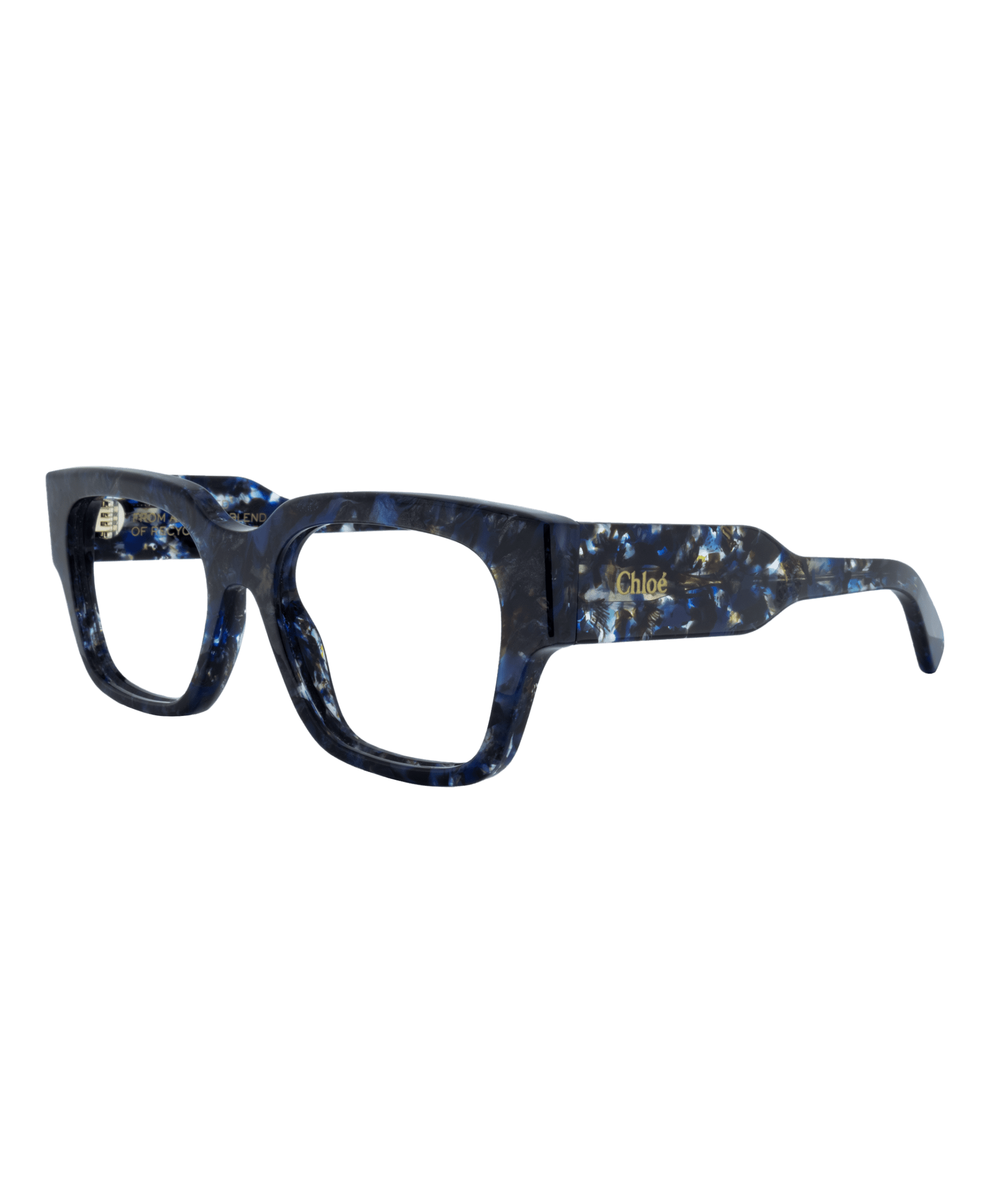 Ce modèle carré avec une petite touche de cat-eye allie élégance et modernité avec ses courbes féminines et sa couleur raffinée.