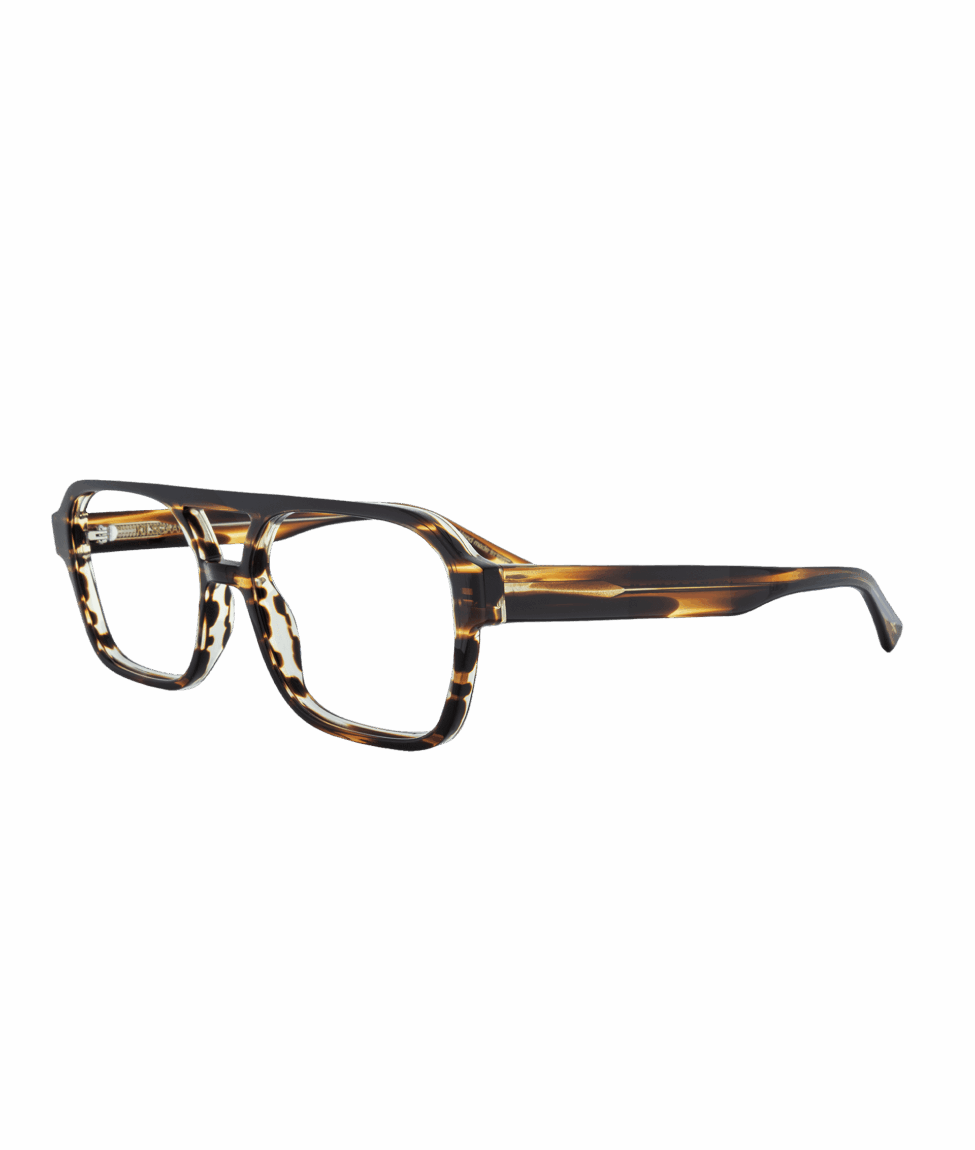 La monture Acetate 25 allie style classique et modernité avec son design unique à double pont. Son profil plus fin assure confort et légèreté tout en préservant la structure solide typique de Kilsgaard.