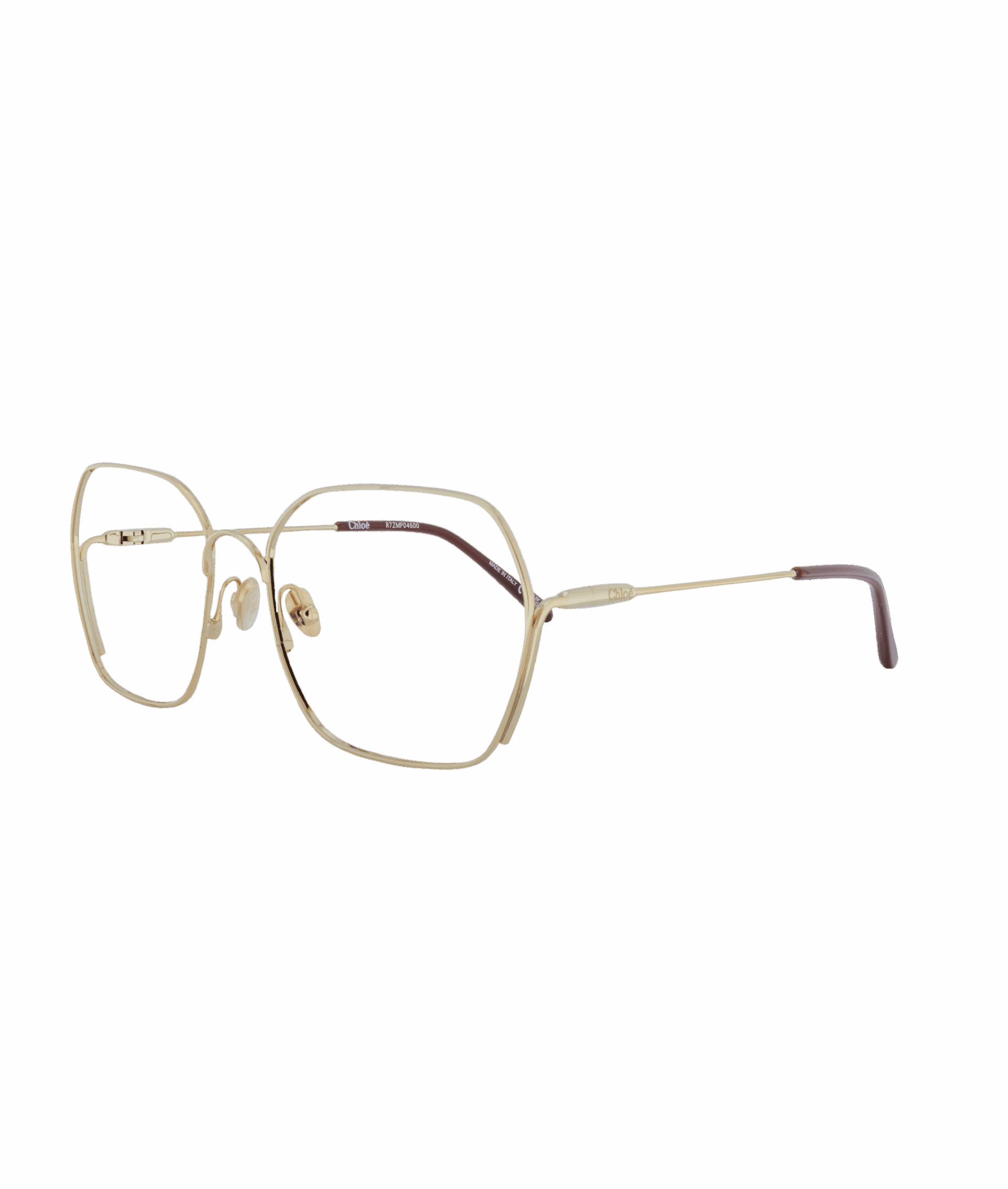 Élevez votre style avec ces lunettes carrées en or. Conçues avec une monture en métal, ces lunettes allient à la fois mode et praticité. Elles offrent un ajustement confortable, tandis que la teinte dorée élégante apporte une touche de luxe à n'importe quelle tenue.