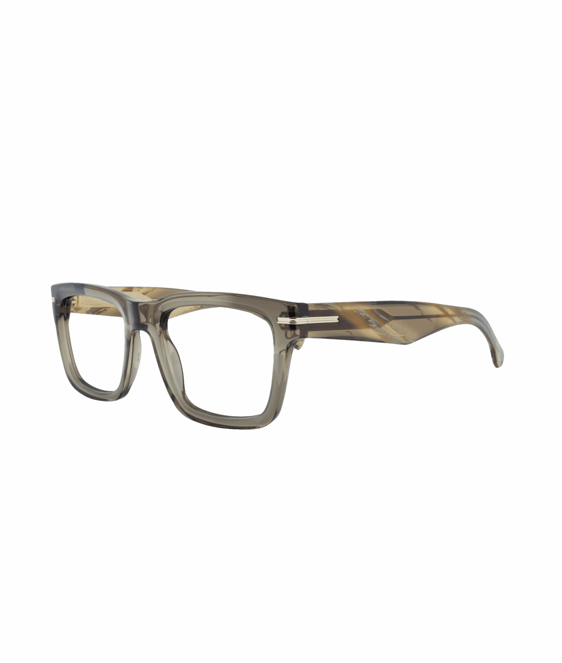 For those seeking a frame that is both bold and refined, the BOSS 1720 in transparent dark brown is the perfect choice. Its thick frame makes a strong statement, adding character and style to your look. The translucent hue and classic shape strike a subtle balance between modernity and elegance—ideal for a look that’s both polished and confident.